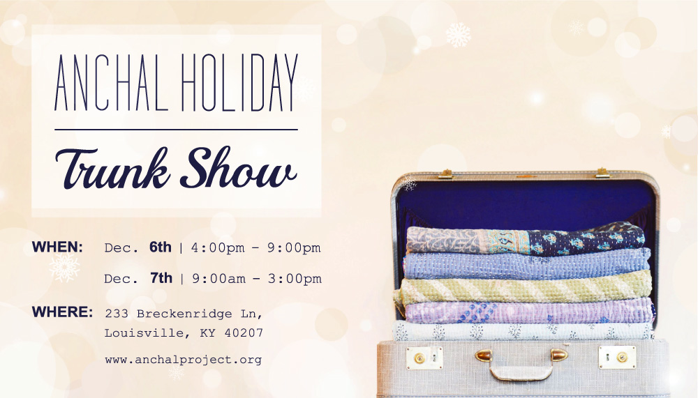 Anchal Holiday Trunk Show with The Kentucky Gent