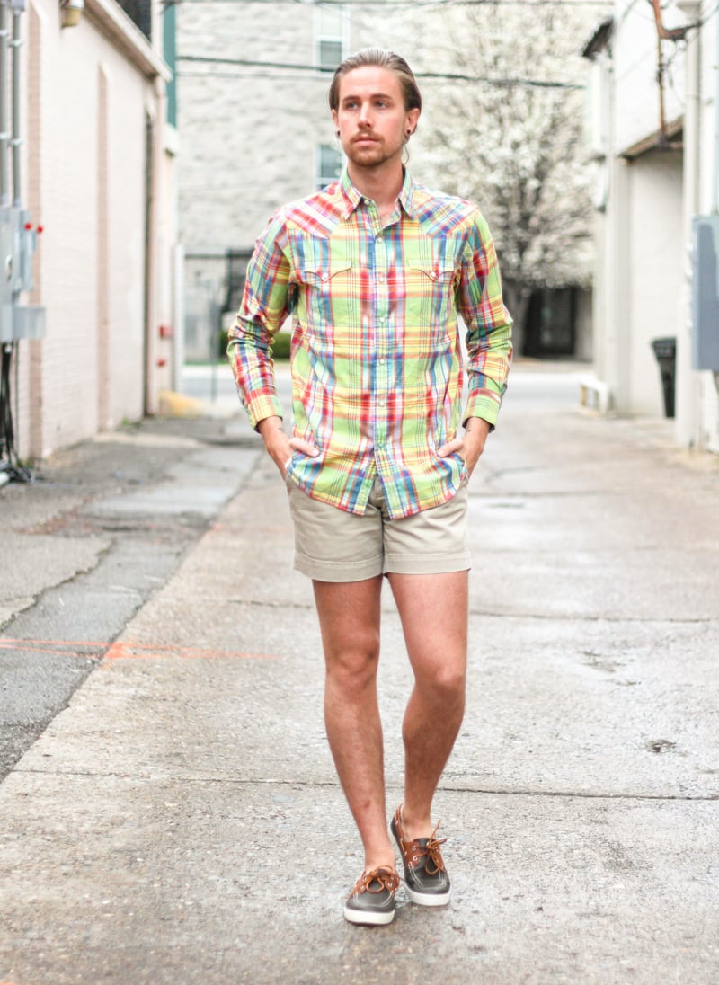 The Kentucky Gent for Dillard's Louisville in Ralph Lauren Shirt, Shorts, and Shoes