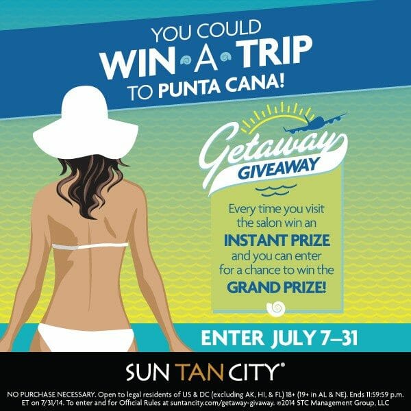 Getaway Giveaway with The Kentucky Gent and Sun Tan City.