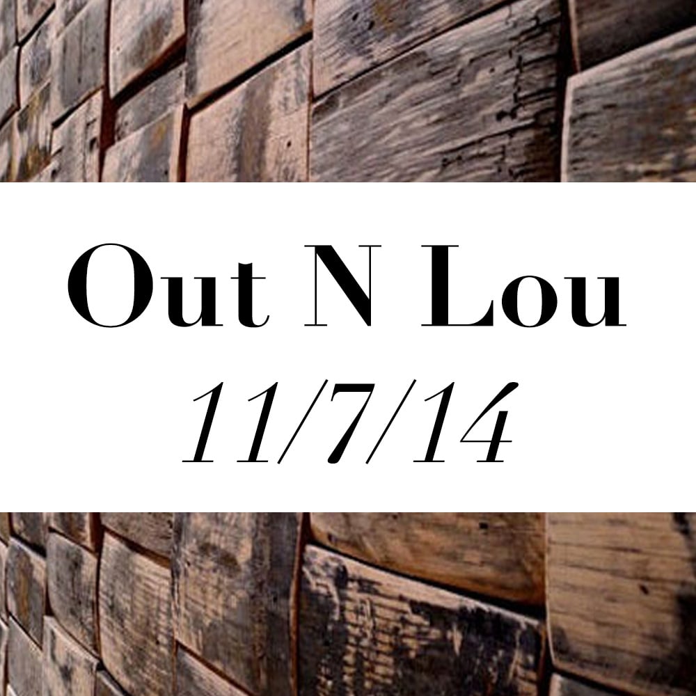 The Kentucky Gent's Out N Lou Events for November 11th, 2014.