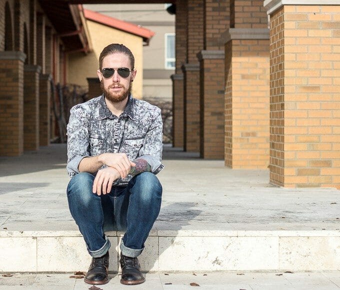 The Kentucky Gent, a Louisville, Kentucky based men's life and style blogger, wearing Levi's Made & Crafted Denim. 