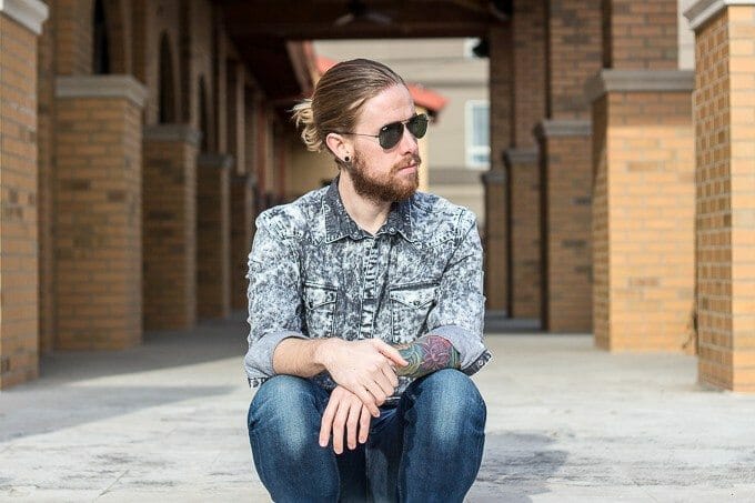 The Kentucky Gent, a Louisville, Kentucky based men's life and style blogger, wearing Levi's Made & Crafted Denim. 