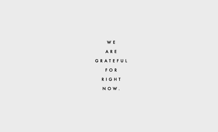 how to be grateful, mantra, clementine daily, thursday things