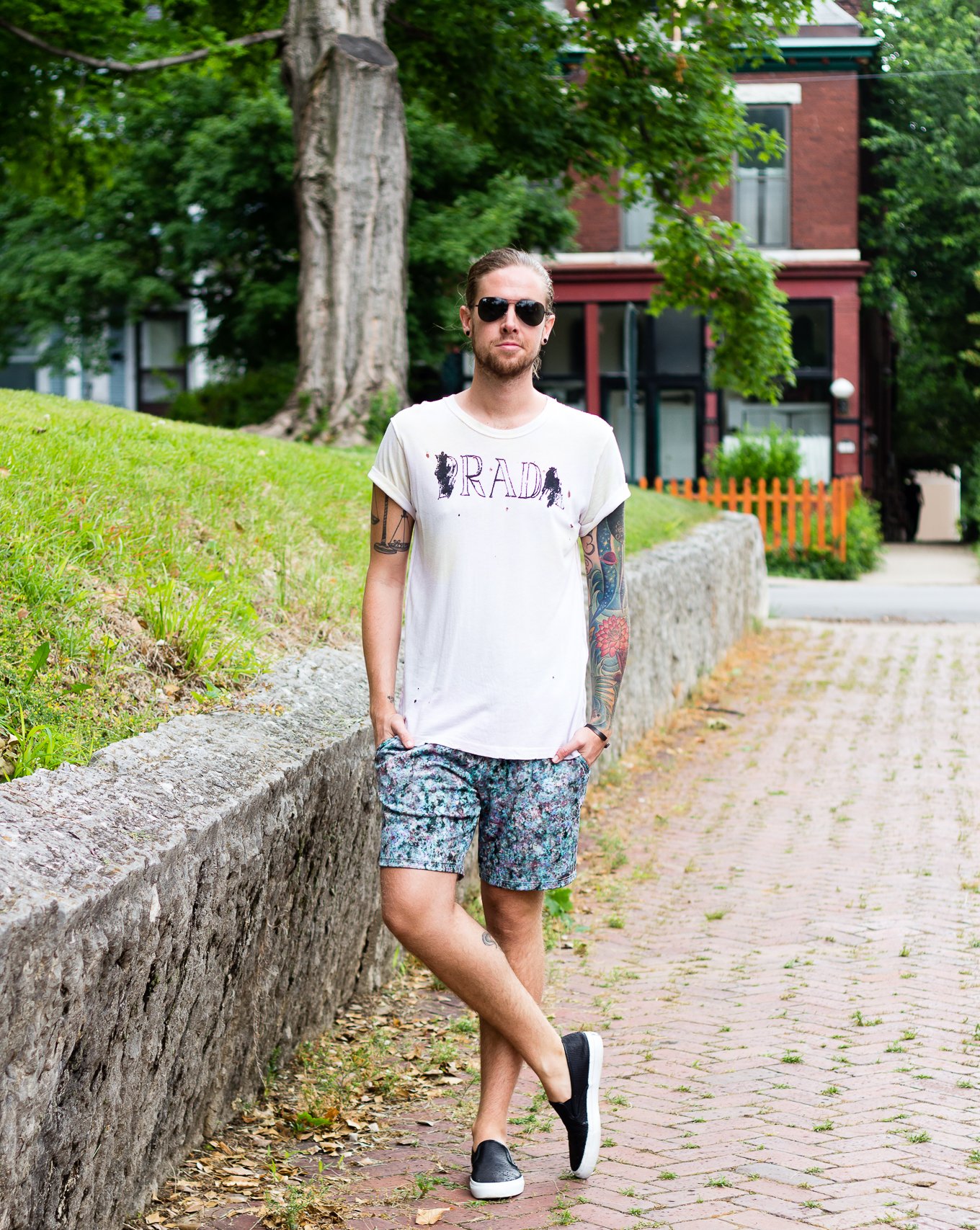 unif, topman, how to wear shorts with t-shirt, sperry, mens fashion